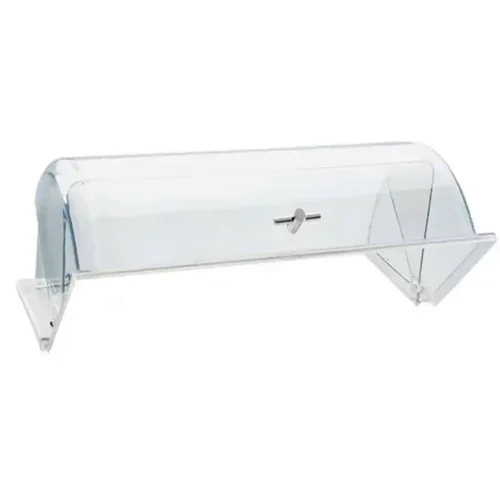 מכסה רולטופ GN1/1 עשוי מפוליקרבונט חזק, שקוף וצלול.